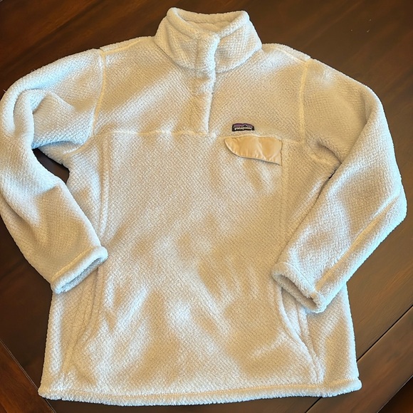 Patagonia Girls Fleece Pullover XL 14 - Picture 1 of 6